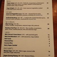 Menu - May 2025 at Mulan in Auckland