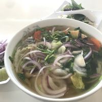 vegan pho at Pho Please in Austin