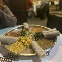 Super Vegetarian Combo  at Gojo Ethiopian Cuisine in Grand Rapids