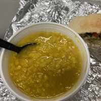 Lentil soup  at Naf Naf Grill in Indianapolis
