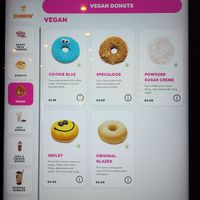 Vegan at Dunkin' - Nieuwendijk in Amsterdam