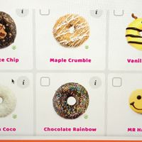 A lot op options when you order online   at Dunkin' - Reguliersbreestraat in Amsterdam