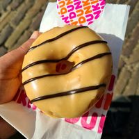 Maple Drizzle donut at Dunkin' - Spui in The Hague