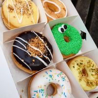 Vegan donuts! at Dunkin' - Turfmarkt in The Hague