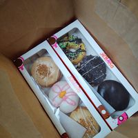 Ready for take-out at Dunkin' in Eindhoven