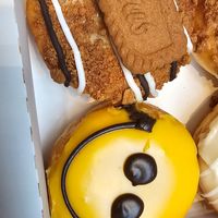 Speculoos sensation en smiley at Dunkin' in Leidschendam