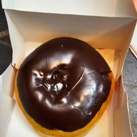 Boston creme at Dunkin' in Leidschendam