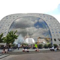 In here at Dunkin' - Markthal in Rotterdam