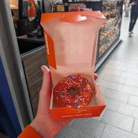 King's Day at Dunkin' - Markthal in Rotterdam