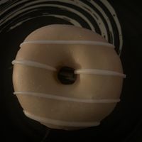 Chai glazed donut   at Dunkin' - CS in Utrecht