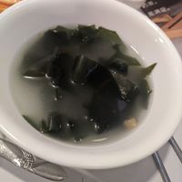 Seaweed soup at Tomato Korean Restaurant in Cairo