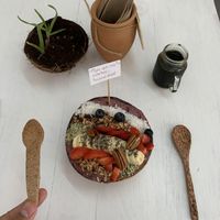 Açaí bowl at Elixir Spot in Puerto Vallarta