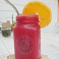 Sunrise orange beetroot at Elixir Spot in Puerto Vallarta