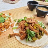 Soy tacos at Elixir Spot in Puerto Vallarta