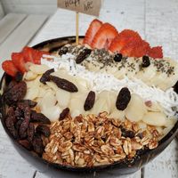 Luca smoothie bowl at Elixir Spot in Puerto Vallarta