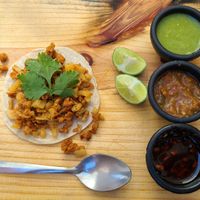 Taco at Elixir Spot in Puerto Vallarta