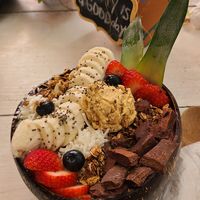 Acai bowl at Elixir Spot in Puerto Vallarta