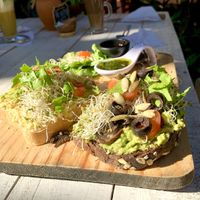 Avocado toast!! at Elixir Spot in Puerto Vallarta