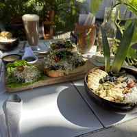 Smoothie bowl and avo toast!   at Elixir Spot in Puerto Vallarta