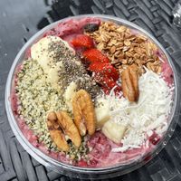açaí bowl  at Elixir Spot in Puerto Vallarta