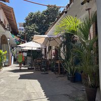 Lane to restaurant   at Elixir Spot in Puerto Vallarta