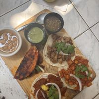 quatro tacos  at Elixir Spot in Puerto Vallarta