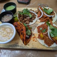 4 tacos for 95 pesos at Elixir Spot in Puerto Vallarta