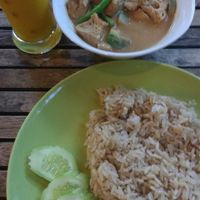 khmer curry! at The Vegetarian in Phnom Penh