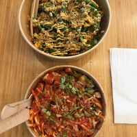 Rendang Jackfruit and classic Asian bowl  at Jimmy Green in Eindhoven