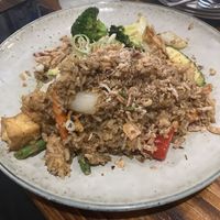 Cashew nut fried rice  at Thai Recipes Picton in Picton