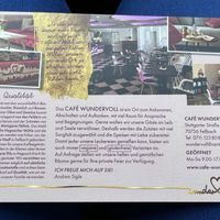   at Café Wundervoll in Fellbach