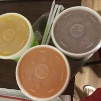 Xtreme splash , orange juice, custom berries at Xtreme Juice in Tampa