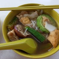 Ytf soup at Vegetarian 斋 - Boon Keng in Central Singapore