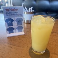 Apple juicee  at Tsujita in West Los Angeles