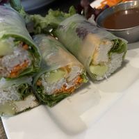 Veggie Spring Rolls with Tofu  at Thai Thani in Celebration