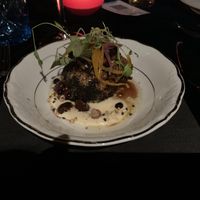 The blacken cauliflower. Very tasty   at Palais-Hepburn in Hepburn Springs