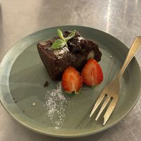 Chocolate brownie   at CBD Green in Okayama