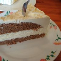 carrot cake at Cafe Babalu in Reykjavik