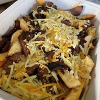 Vegan loaded fries  at De Vegakoerier in Castricum