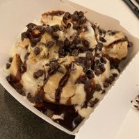 Cookie Monster Roll!  at Cinnaholic in Arlington