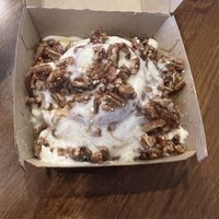 texas pecan praline  at Cinnaholic in Arlington
