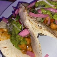 Chickpea tacos on taco Tuesday   at Luv Child in Tampa
