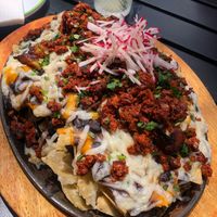 Plant Based Nachos  at Luv Child in Tampa