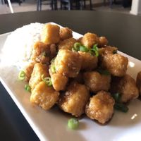 Crispy Tofu K-pops #Veganuary at ANJU in St Petersburg