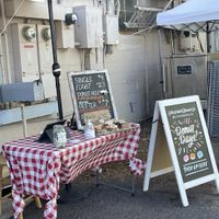 Their little donut stand  at Little Vessels Donut Co in Honolulu
