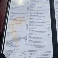 Menu at Bistro D'Asia in Coronado