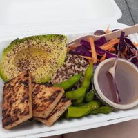 Buddah Bowl takeaway  at Alfresco Roasters in Batemans Bay