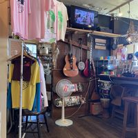 Inside of the restaurant  at Rotton 六屯 in Chatan