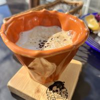 Exotic latte  at Rotton 六屯 in Chatan