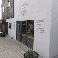 The outside of the building (Feb 2022) at Pennbury Farm in Great Glen